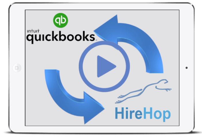 QuickBooks + HireHop App Together Sync