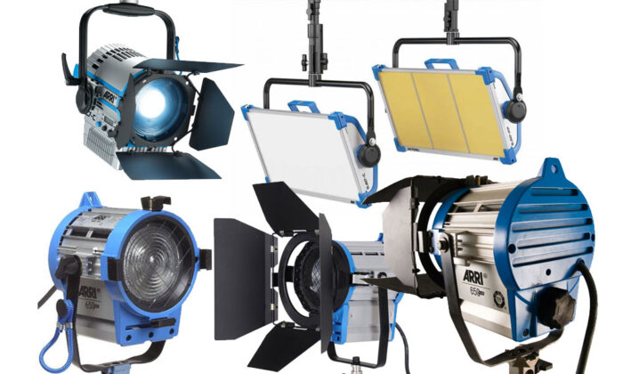 Broadcast lighting rental software